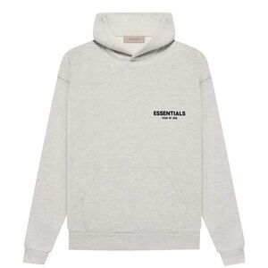 Essentials Fear of God Light Oatmeal hoodie SS22